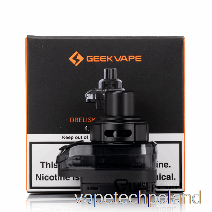 Vape Pen Geek Vape Obelisk 65 Wymienne Kapsułki 4,5 Ml Obelisk 65 Kapsułek